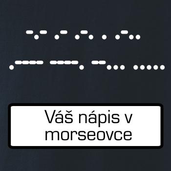 Morseovka - váš nápis