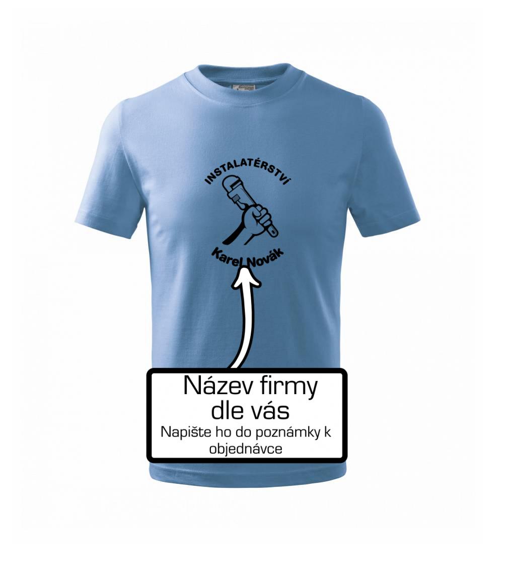 Instalatérství vlastní nápis