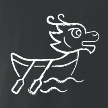 Dračí loď sprejovaná