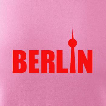 Berlin nápis věž Berliner Fernsehturm