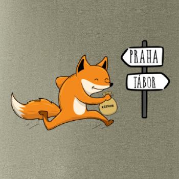 Běží liška k táboru