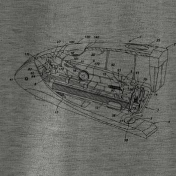 Nákres kancelářská sešívačka