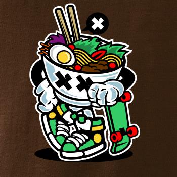 Saláťák na skejtu