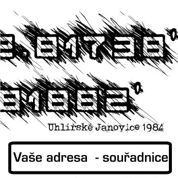 Souřadnice - narození - adresa