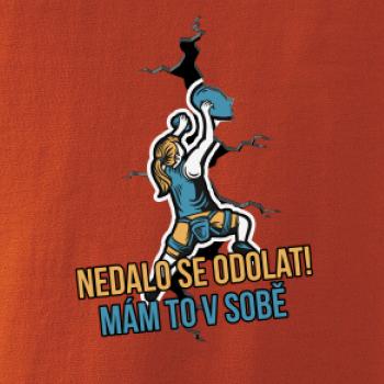 Nedalo se odolat, mám to v sobě horolezkyně