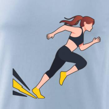 Běhání - žena startuje