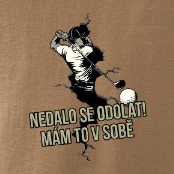 Nedalo se odolat, mám to v sobě golf