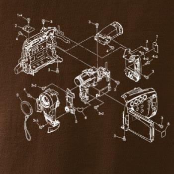 Nákres videokamera stará