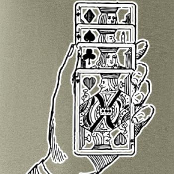 Poker ruka s kartama