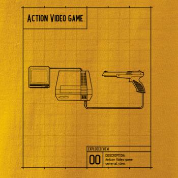 Nákres videohra se zbraní