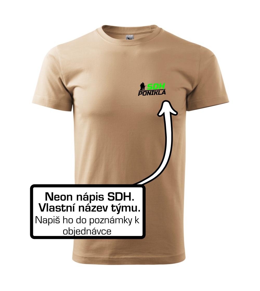 SDH hasič klečící - Váš název - FLUO SDH hasič klečící - Váš název - FLUO