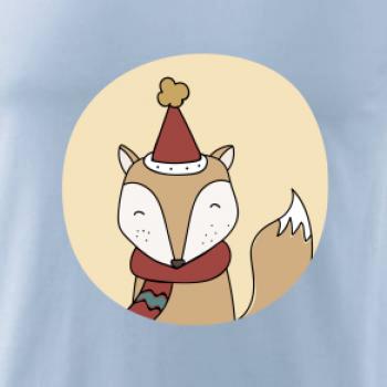 Vánoční liška v kolečku