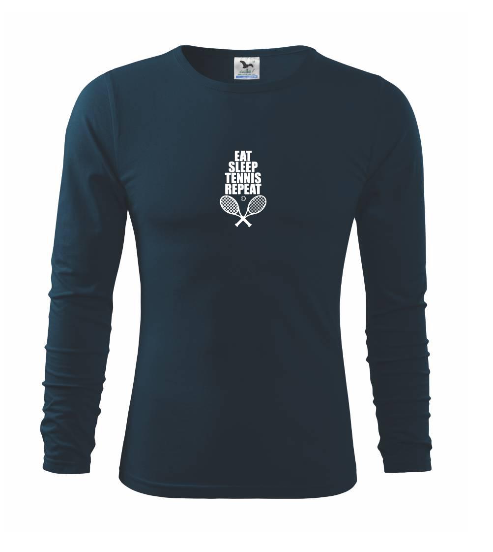Eat sleep tennis - Triko s dlouhým rukávem FIT-T long sleeve