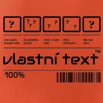 Čárový kód - Vlastní text