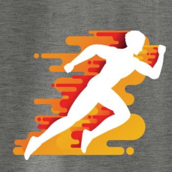 Běhání -  oranžový muž