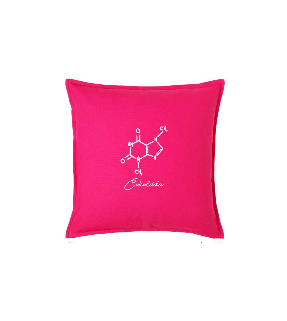 Čokoláda chemie - Polštář 50x50