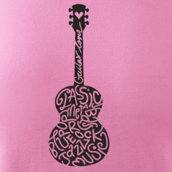 Kytara - názvy hudebních stylů