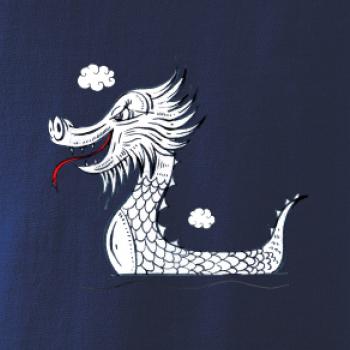 Dračí lodě olejomalba