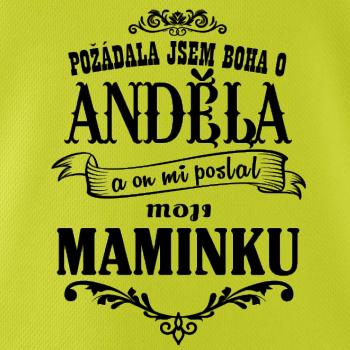 Požádal - a jsem boha o anděla a on mi poslal moji maminku