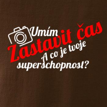Zastavím čas - tvoje superschopnost? šikmý nápis