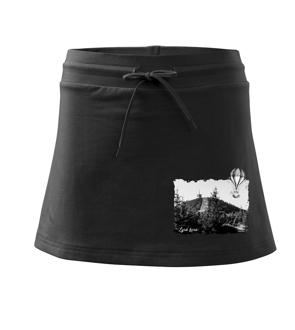 Retro Lysá hora - Sportovní sukně - two in one