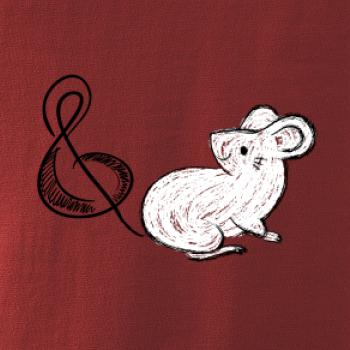 Myš houslový klíč