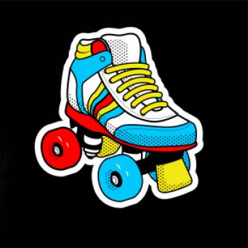 Kolečková hustá brusle