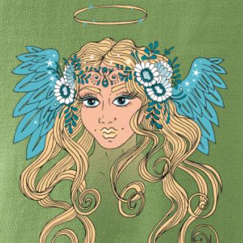 Anděl malovaný - žena (Pecka design)