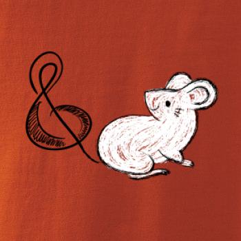 Myš houslový klíč