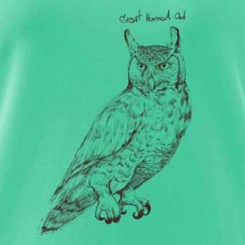 Výr virginský great horned owl