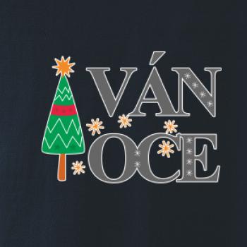 Napis Vánoce se stromkem