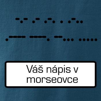 Morseovka - váš nápis