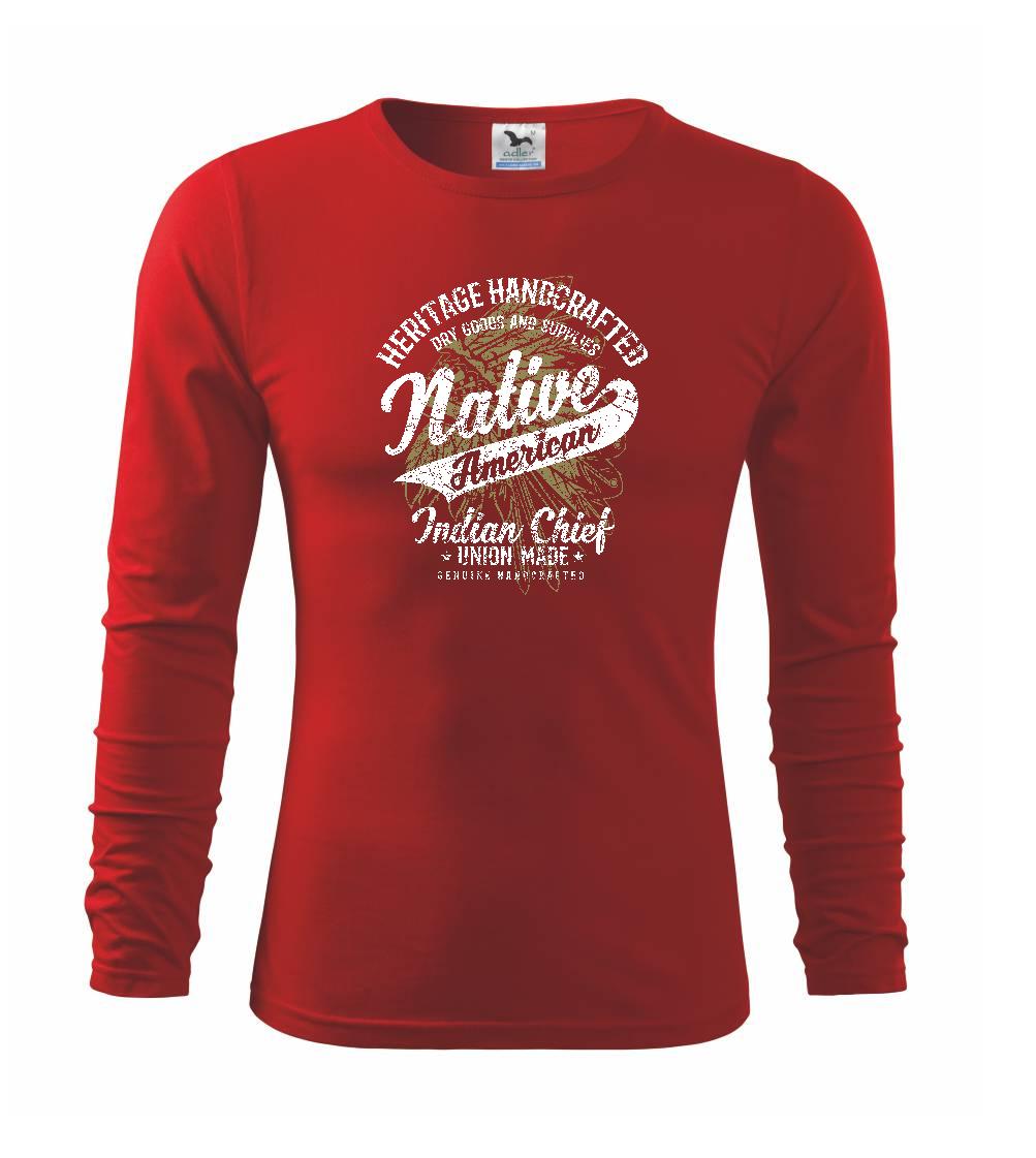 Native American 2 - Triko s dlouhým rukávem FIT-T long sleeve