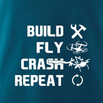 Dron Build fly crash repeat