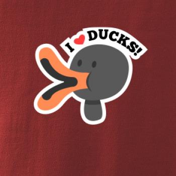 I love ducks - kreslený