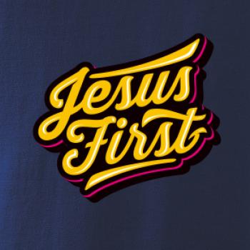 Jesus first žltý