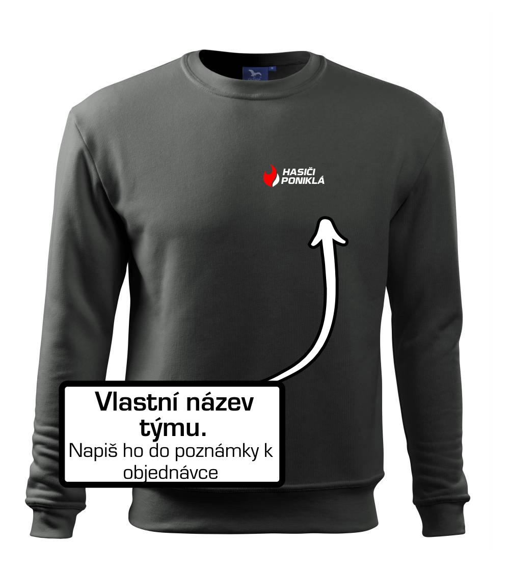 Hasiči půlený oheň - vlastní název - Mikina Essential dětská