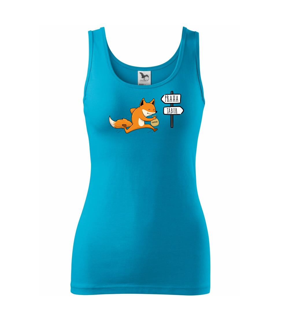 Běží liška k táboru