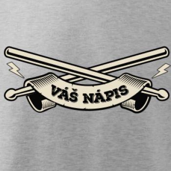 Rock paličky vlastní nápis