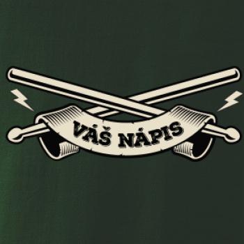 Rock paličky vlastní nápis