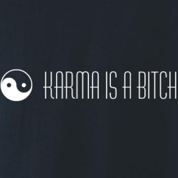 Karma nápis dlouhý