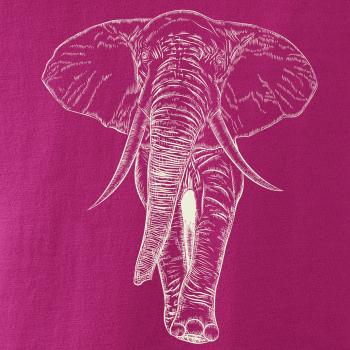 Slon v barvě slonové kosti