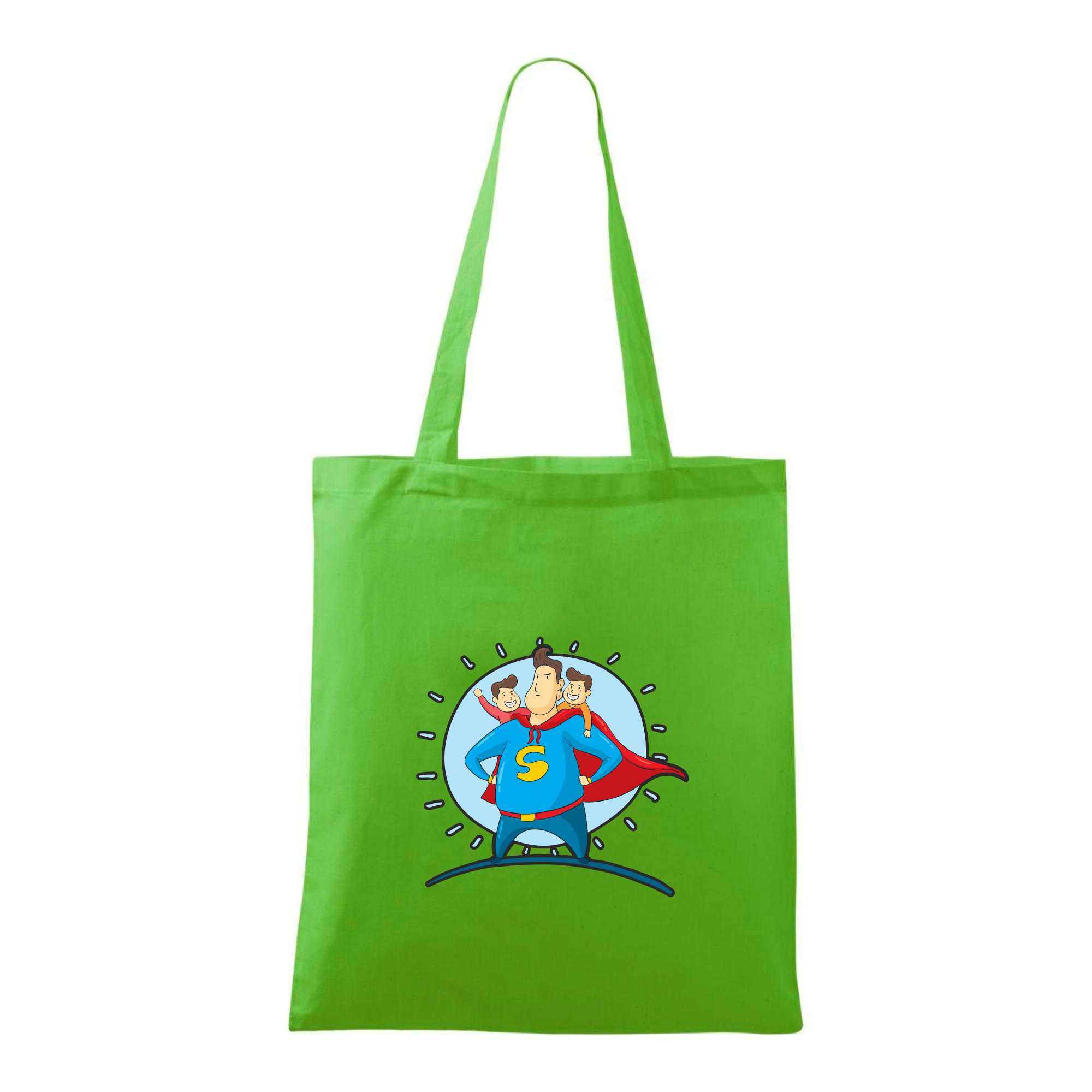 Táta superman - kluk a kluk - Taška malá