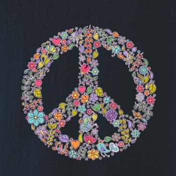 Peace symbol lístečky Peace symbol lístečky