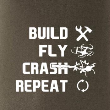 Dron Build fly crash repeat