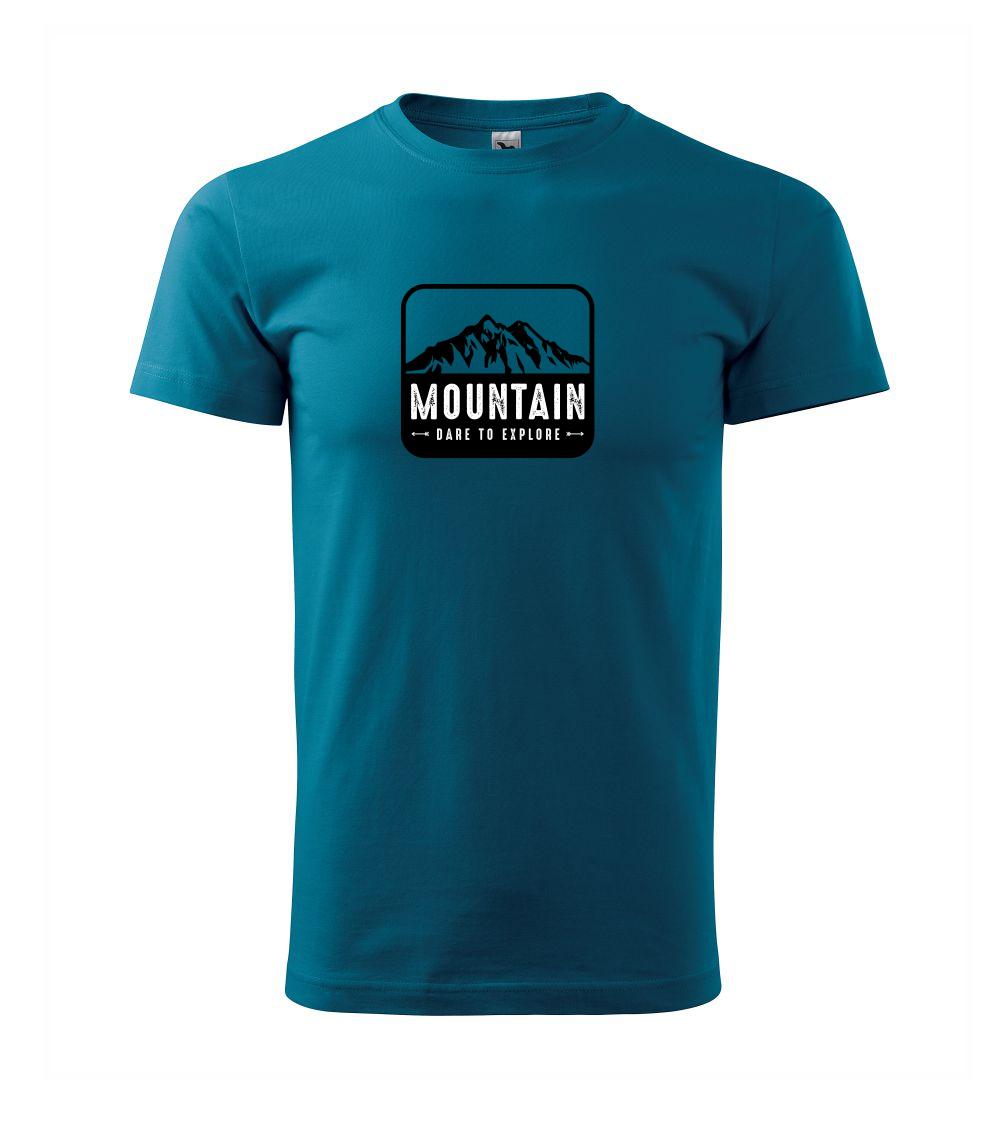 Mountain dare to explore - Triko Basic Extra velké