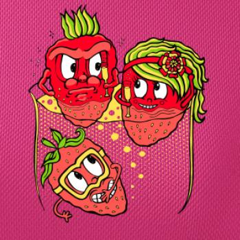 Jahody v šampaňském (Pecka design)