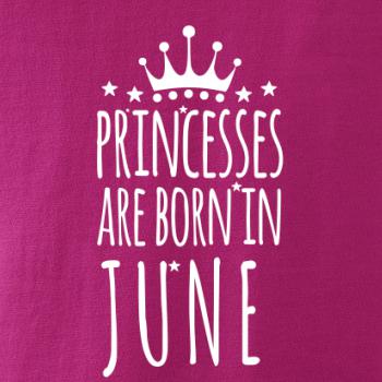 Princesses are born in June