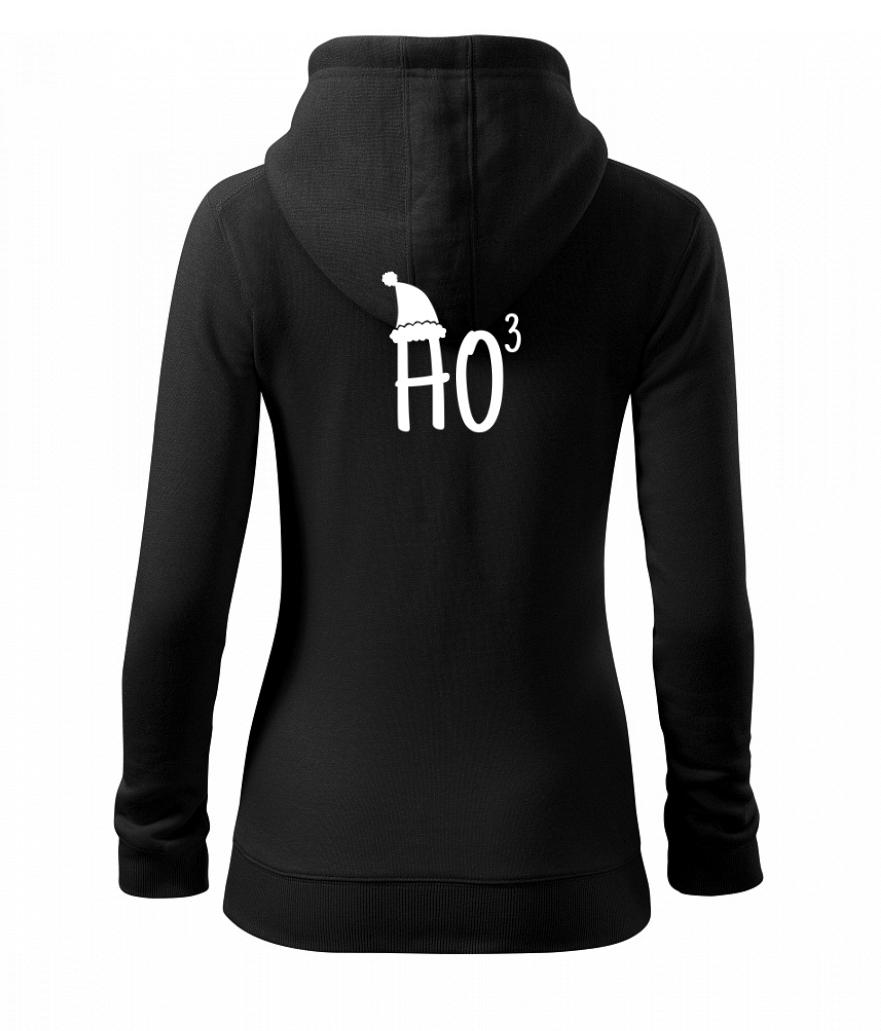 Ho3 - Dámská mikina trendy zipper s kapucí