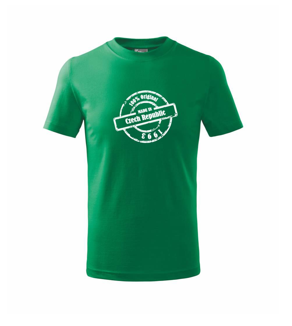 Etiketa - Original - Czech - rok narození